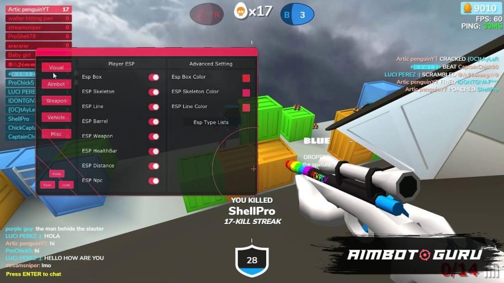 Shell Shockers Aimbot Android Showcase 1024x576 